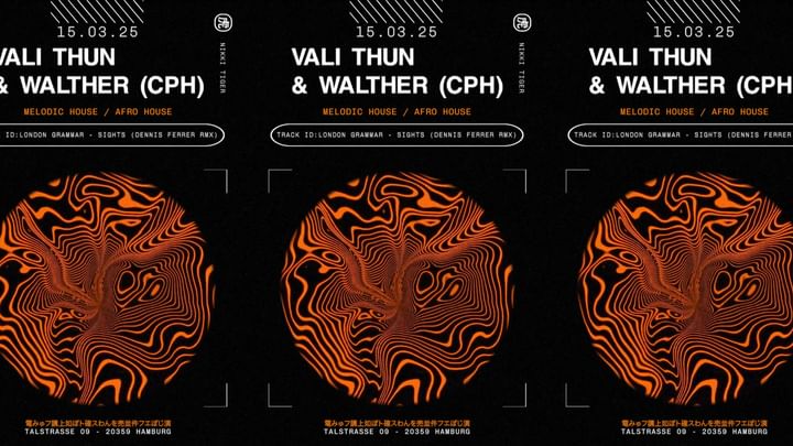 Cover for event: Nikki Tiger Saturday presents Vali Thun & Walther (CPH)