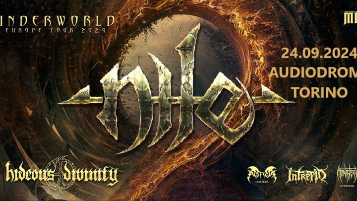 Cover for event: Nile + Hideous Divinity + Intrepid + Monastery | Underword Europen Tour