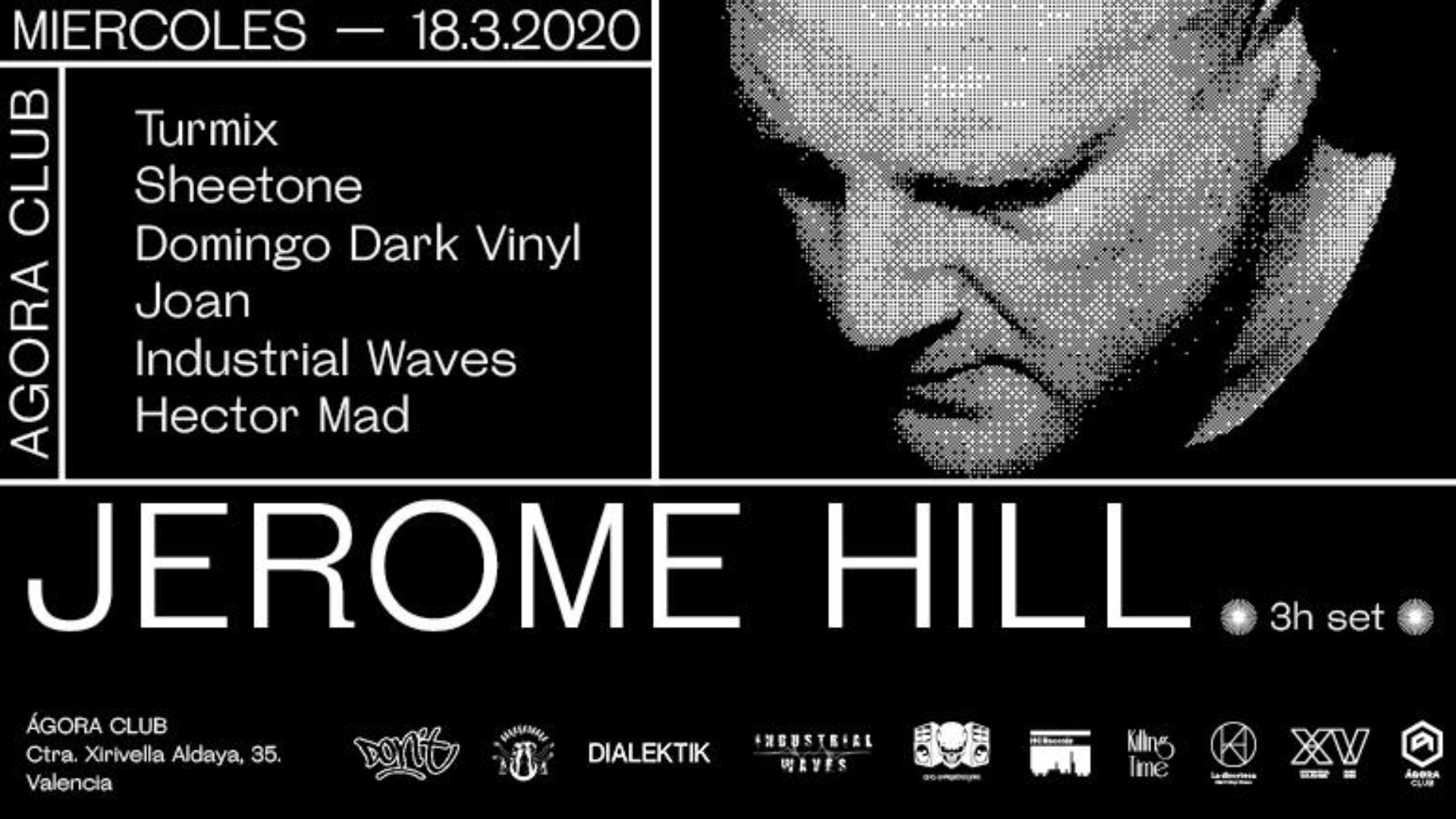 NIT DEL FUCK 20.20 Jerome Hill, Hector Mad, Domingo Dark Vinyl image