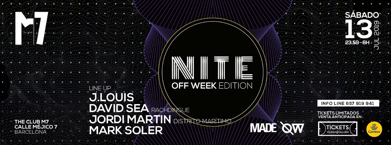 NITE | Electronic Session - OFF Week Edition image
