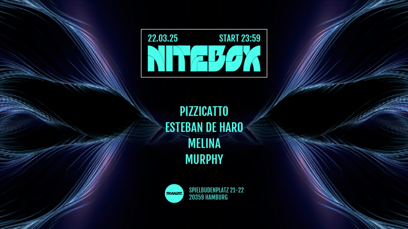 NITEBOX w/ PIZZICATTO, ESTEBAN DE HARO, MELINA, MURPHY  @ TRANZIT.  image