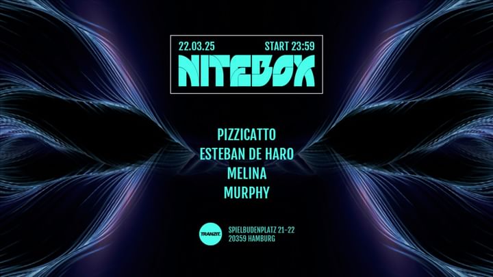 Cover for event: NITEBOX w/ PIZZICATTO, ESTEBAN DE HARO, MELINA, MURPHY  @ TRANZIT. 