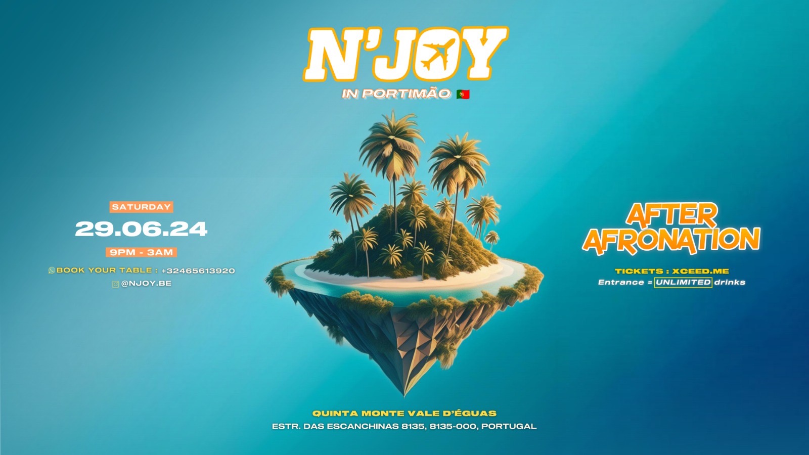N’JOY IN PORTIMÃO (AFTER AFRONATION) x JUNE 29Th image