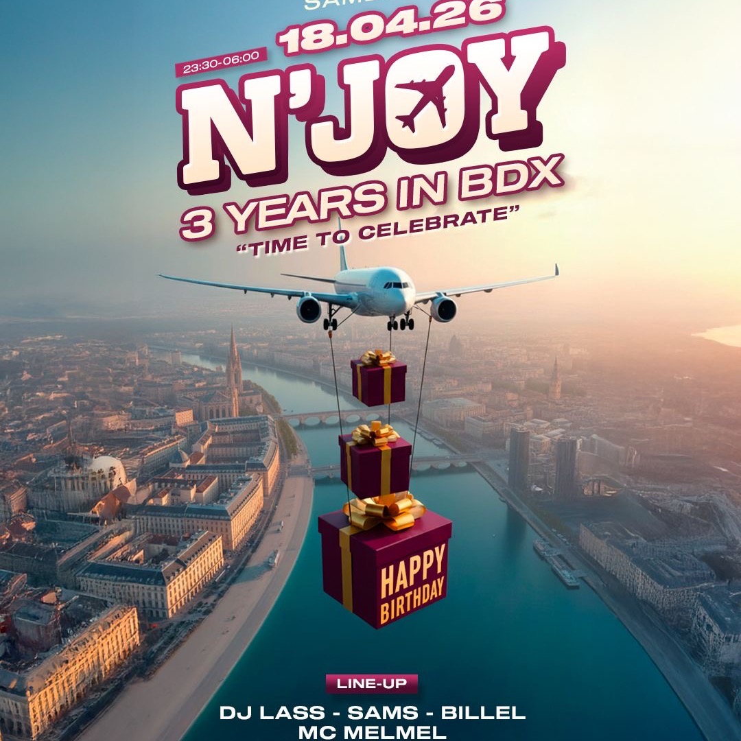 N’JOY BORDEAUX X POP ART X 18 AVRIL
