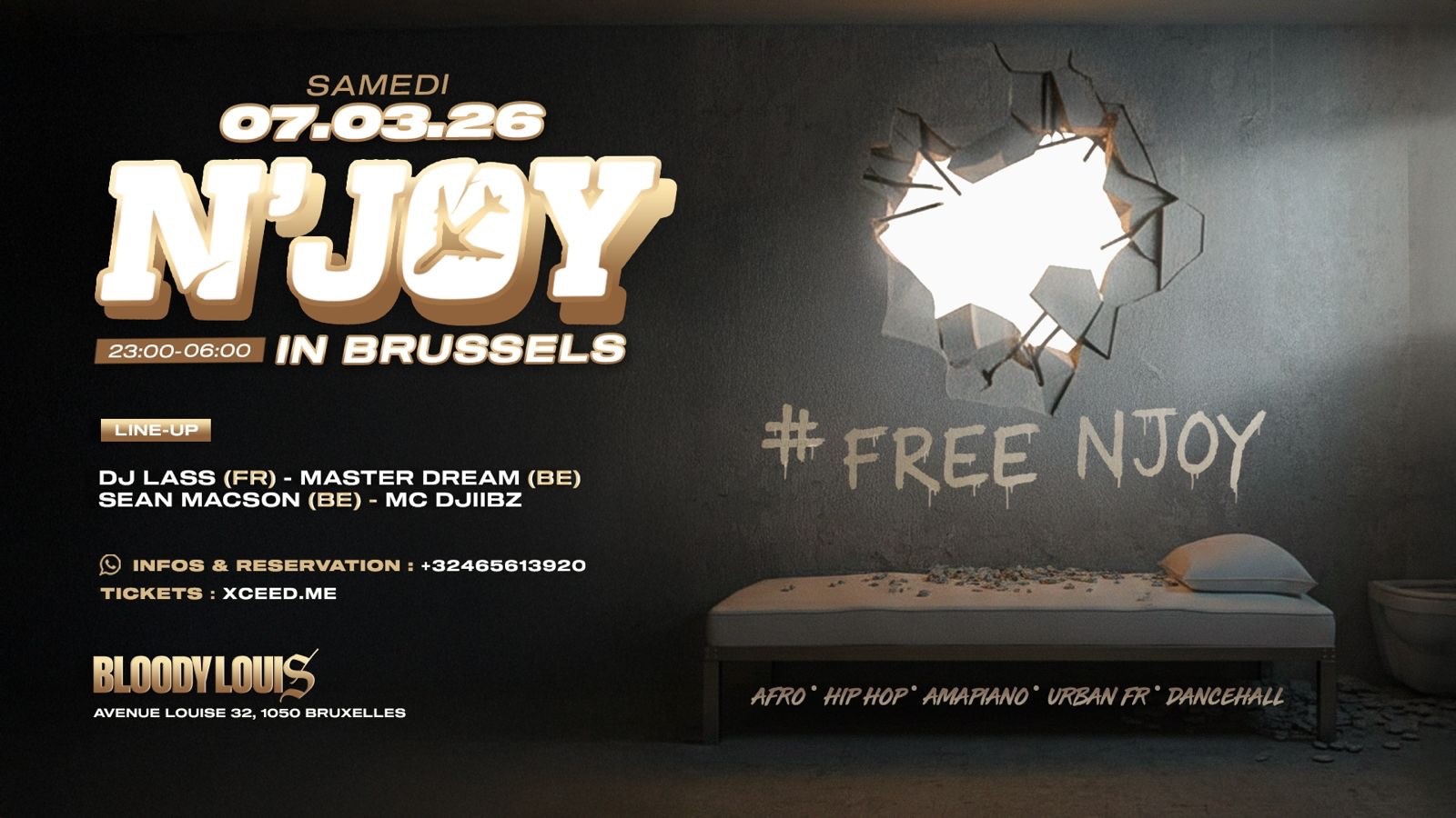 N’JOY X 07.03.26 X BLOODY LOUIS #FREENJOY image