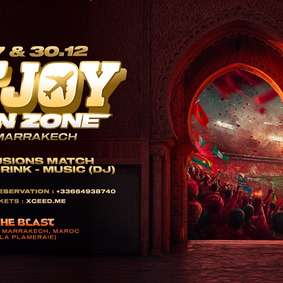 N’JOY X 27/12 x FAN ZONE x MARRAKECH image
