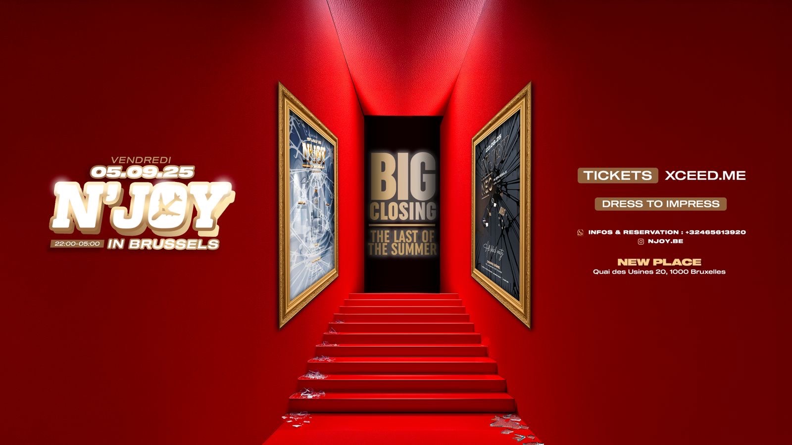 N’JOY X BIG CLOSING X BRUSSELS  image