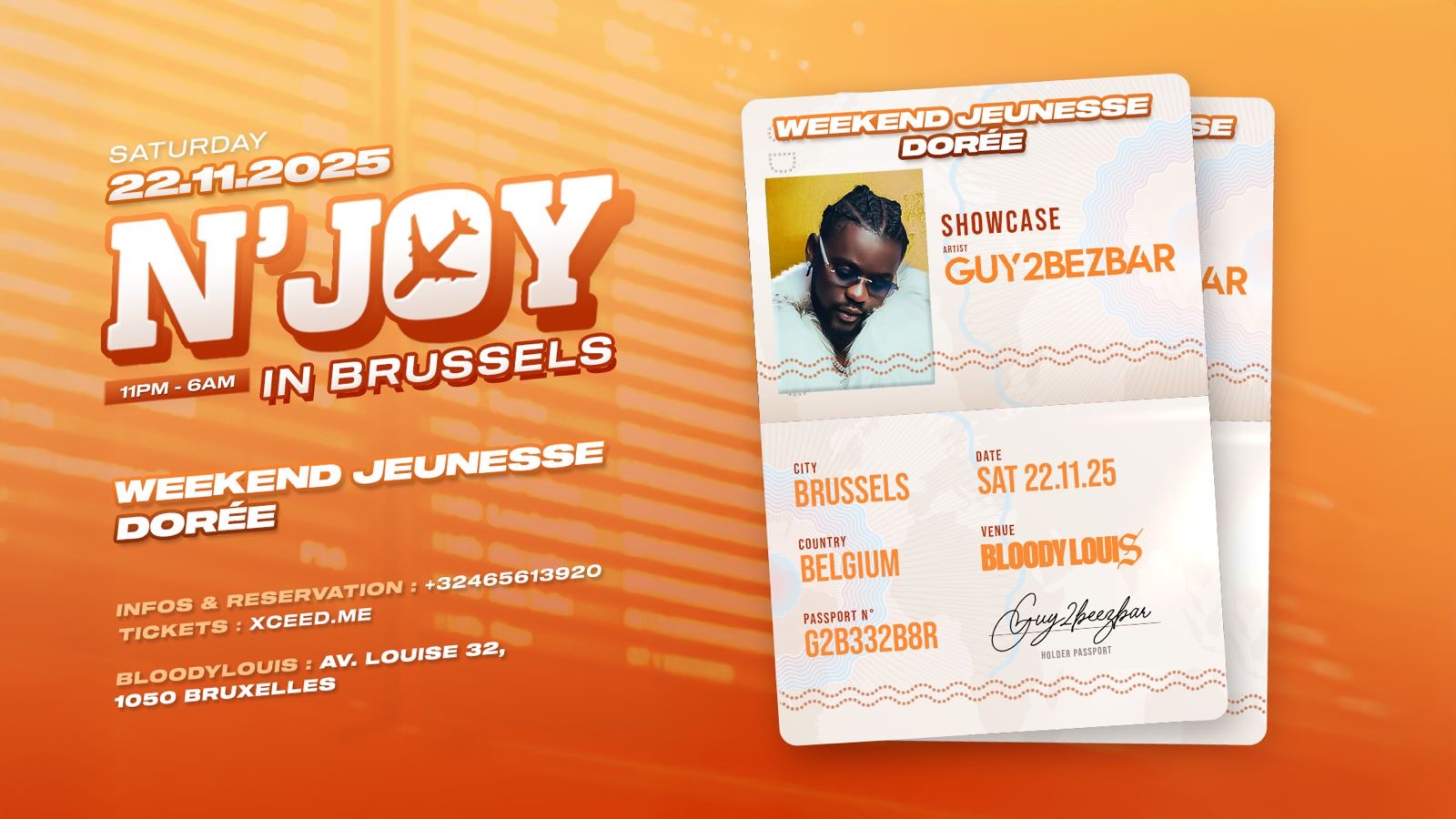 N’JOY X GUY2BEZBAR X BRUXELLES BLOODY LOUIS image