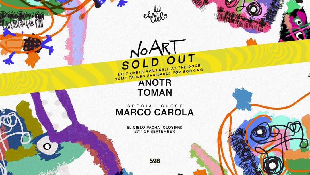 Cartel del evento No Art
