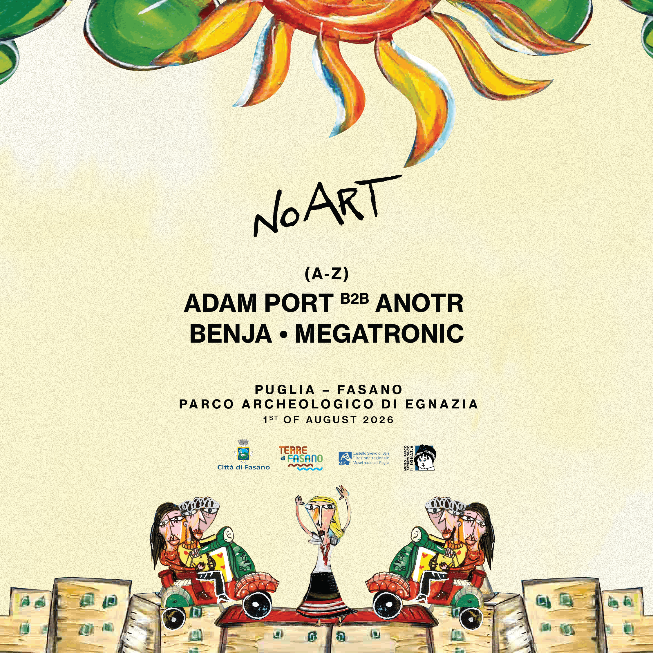 NO ART - PUGLIA w / ADAM PORT - ANOTR - BENJA - MEGATRONIC