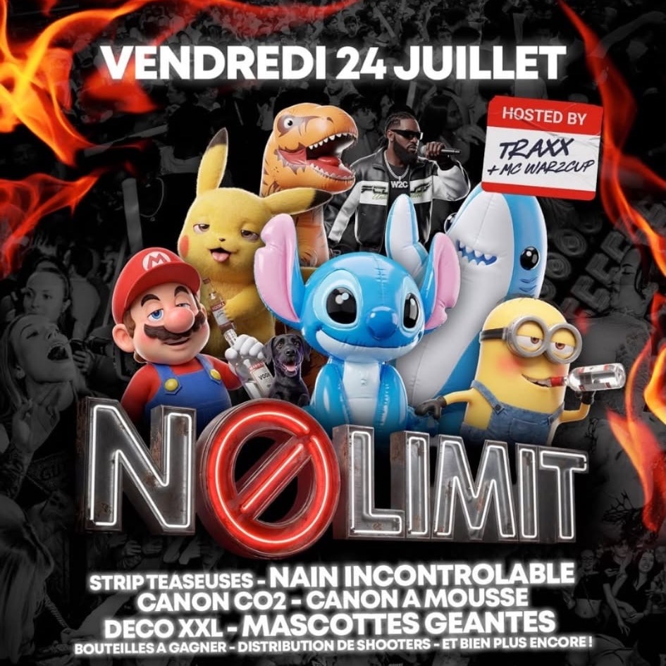 Soirée No Limit au Hïght, boîte de nuit à Carnac