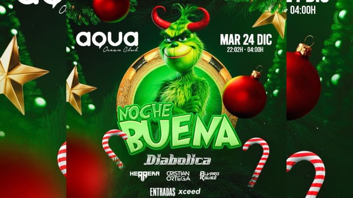 Cover for event: NOCHE BUENA Diabolica X Aqua Ocean Club