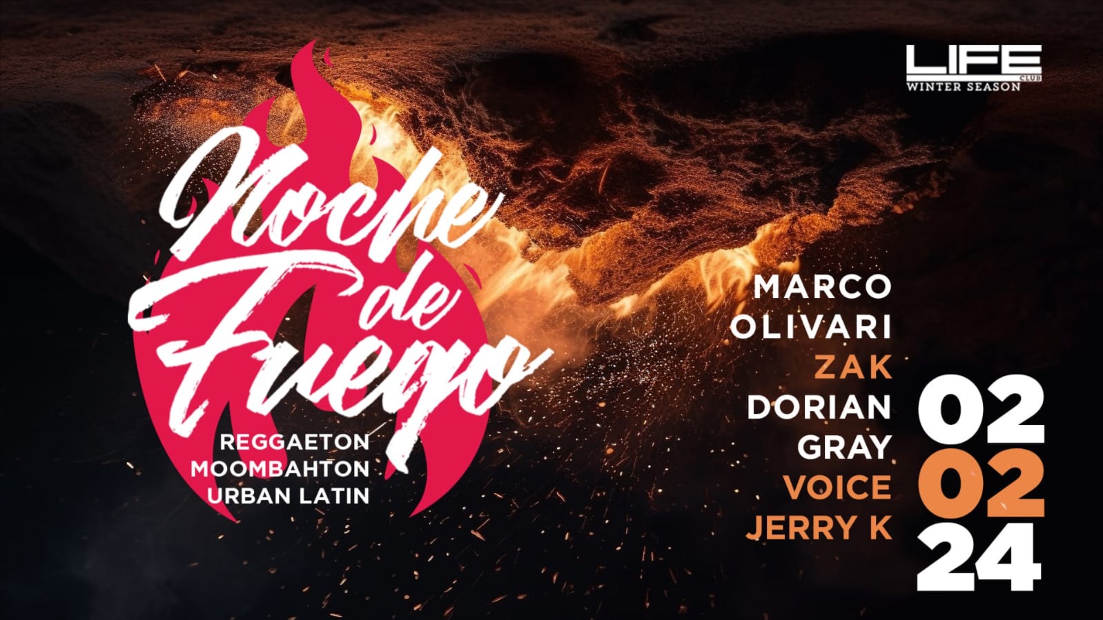 Noche de Fuego - Reggaeton, Moombahton, Urban Latin image