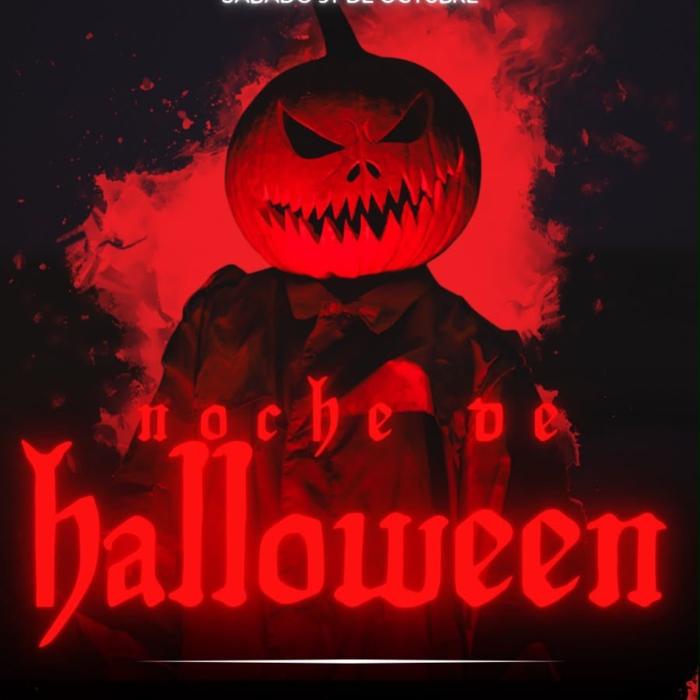 Cartel de Noche de Halloween en Bataplán