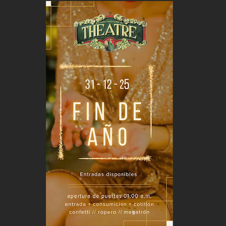 Noche Fin de Año 2025 - Canavan’s Theatre Irish  image