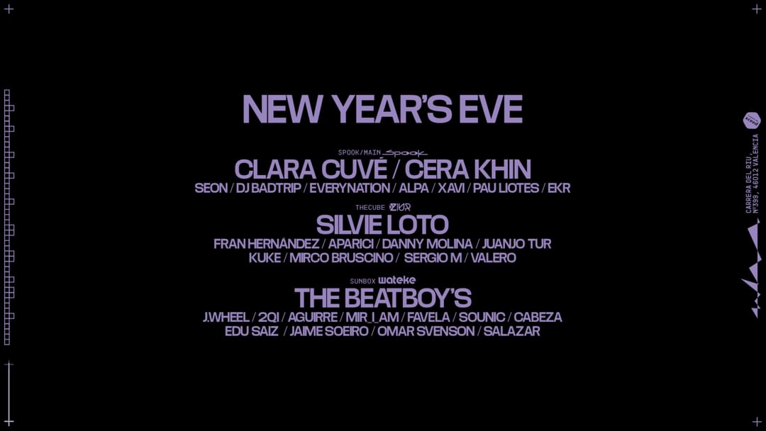 Noche Vieja WAX + KIKI + ZIUR  31 + 1  event cover