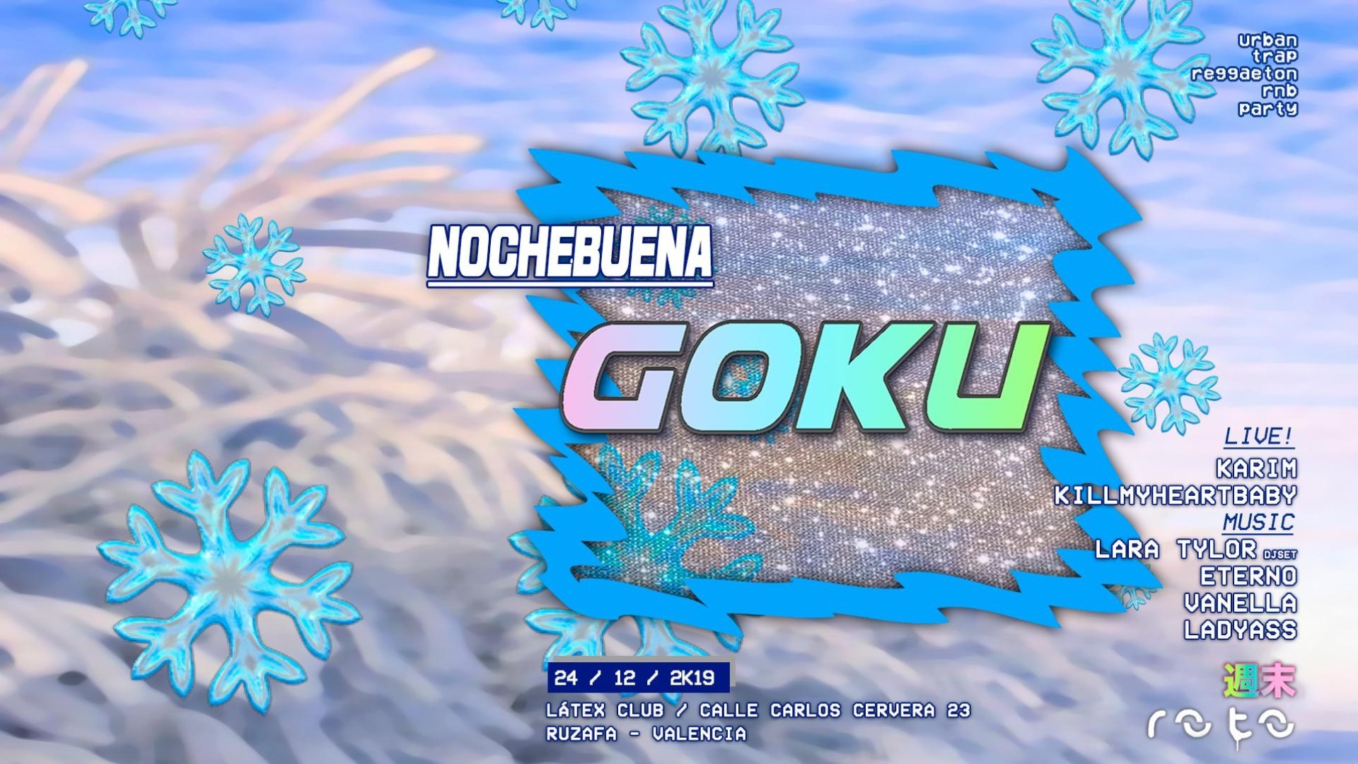 NOCHEBUENA GOKU en ROTO 