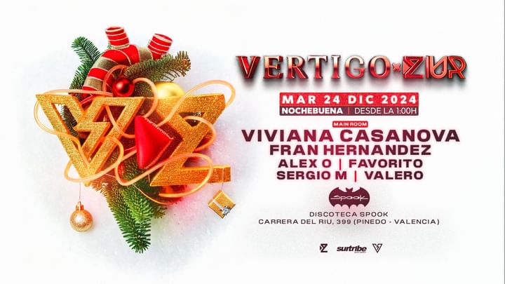 Cover for event: NOCHEBUENA ZIUR x VÉRTIGO @ SPOOK 