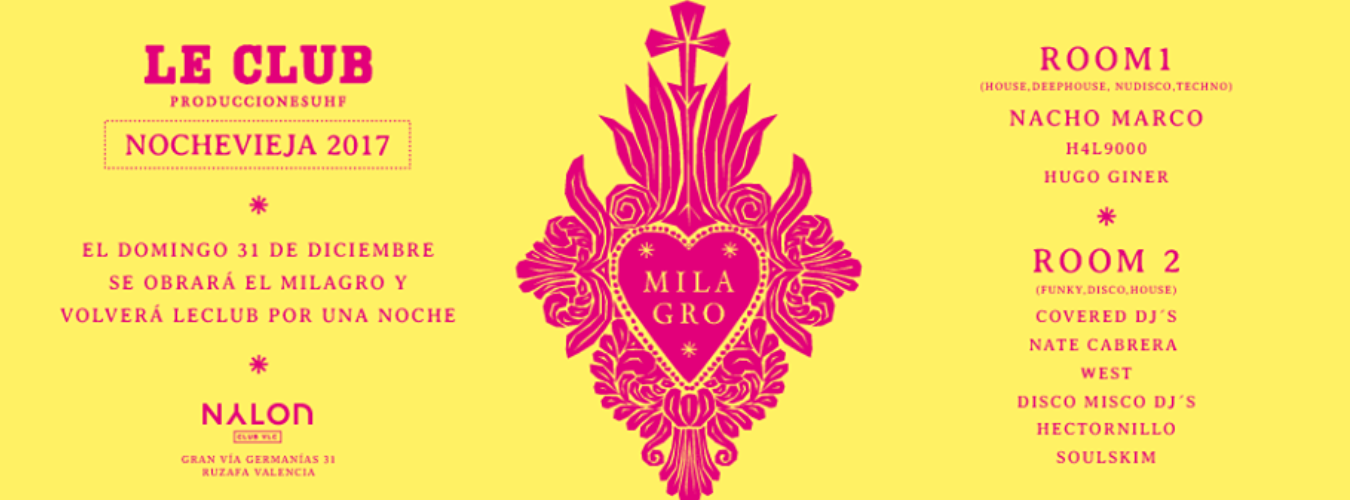 Nochevieja 2017 LE CLUB (NYLON Club) image
