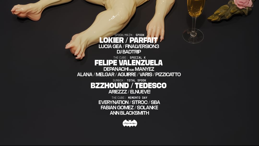 Couverture de l'événement NOCHEVIEJA 31+1: Spook + Special-k + Total + Memento