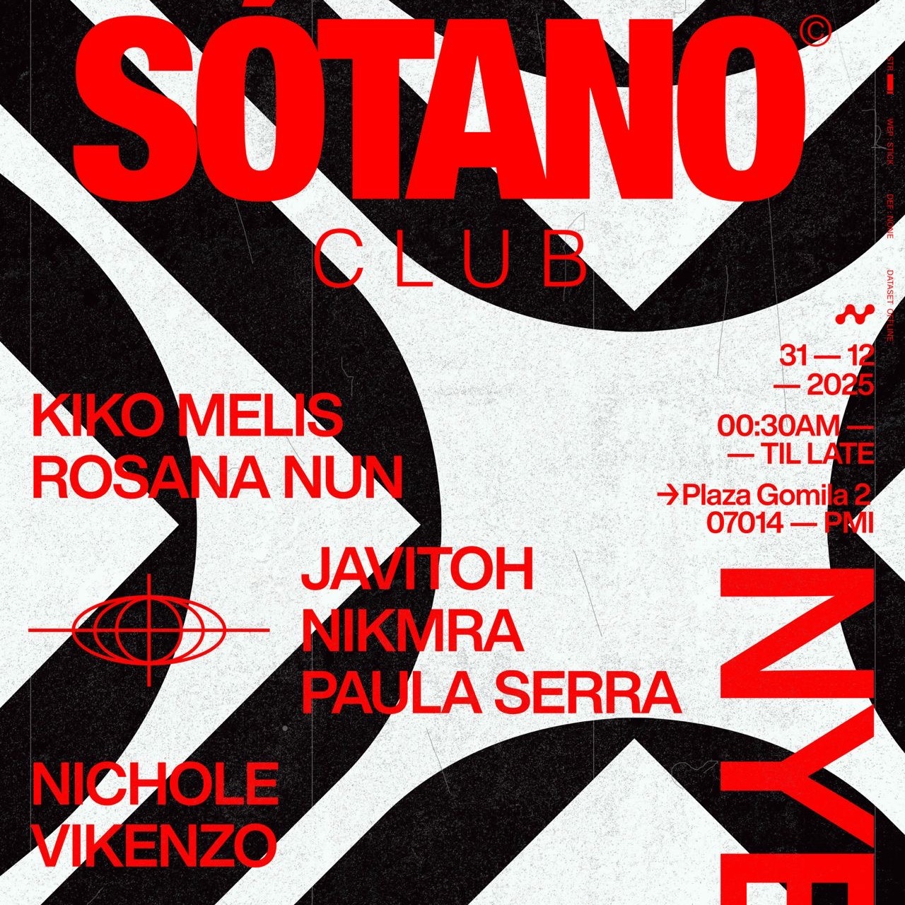 Nochevieja STN NYE W/ Kiko Melis + Rosana Nun + Javitoh + Nikmra + Paula Serra + Nichole + Vikenzo  image