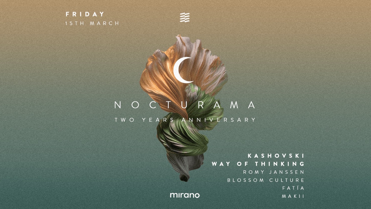NOCTURAMA - 2 YEARS ANNIVERSARY | Mirano - Friday / 15 . 03 . 24