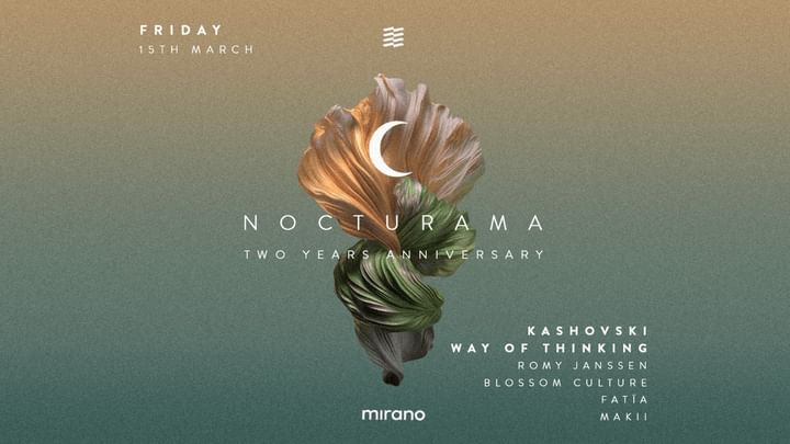 Cover for event: NOCTURAMA - 2 YEARS ANNIVERSARY | Mirano - Friday / 15 . 03 . 24