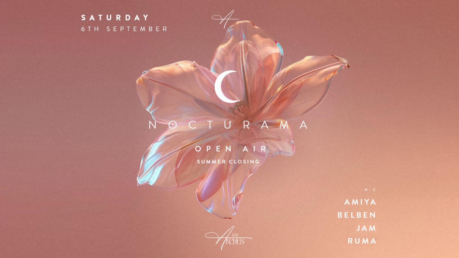 NOCTURAMA OPEN AIR #5 ☾ LES ARCHES • SAT.06.09 image