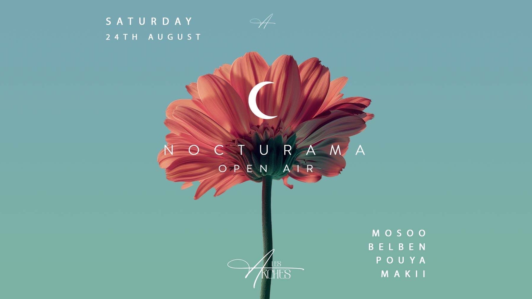 NOCTURAMA - OPEN AIR |LES ARCHES - SAT 24.08 image