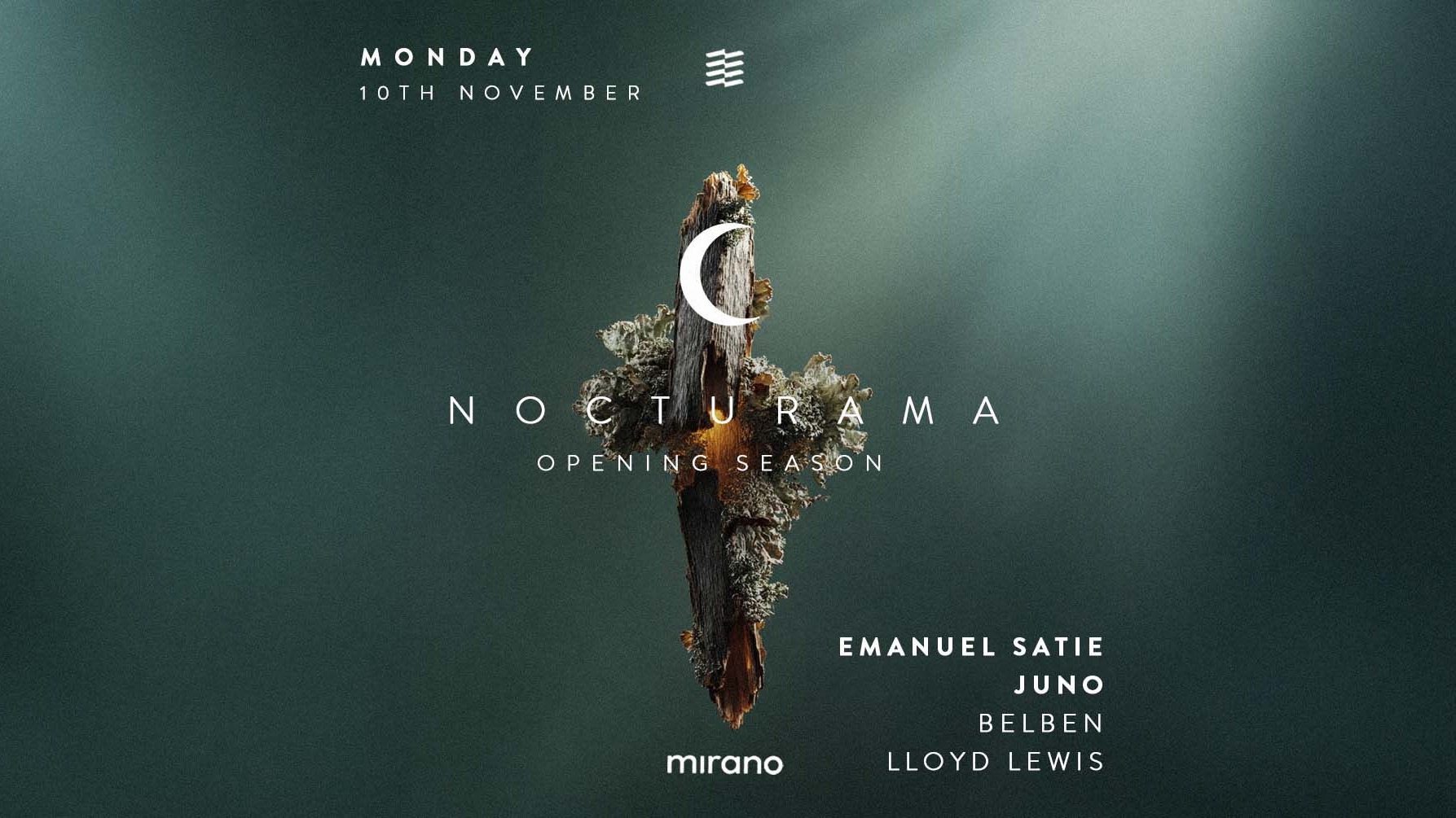 NOCTURAMA - OPENING SEASON | MONDAY 10 NOVEMBER image