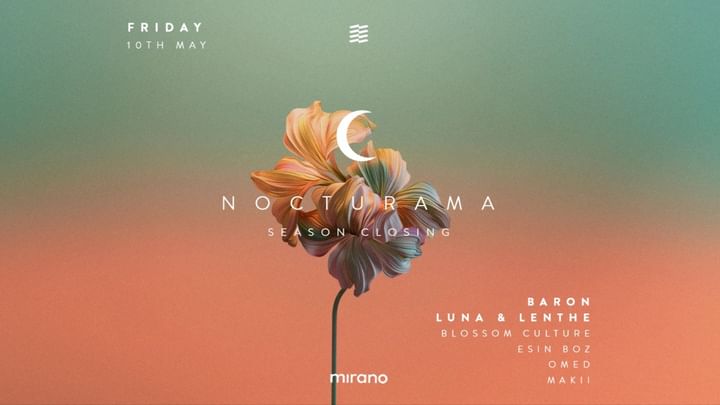 Cover for event: NOCTURAMA - SEASON CLOSING l FRI 10th MAY 