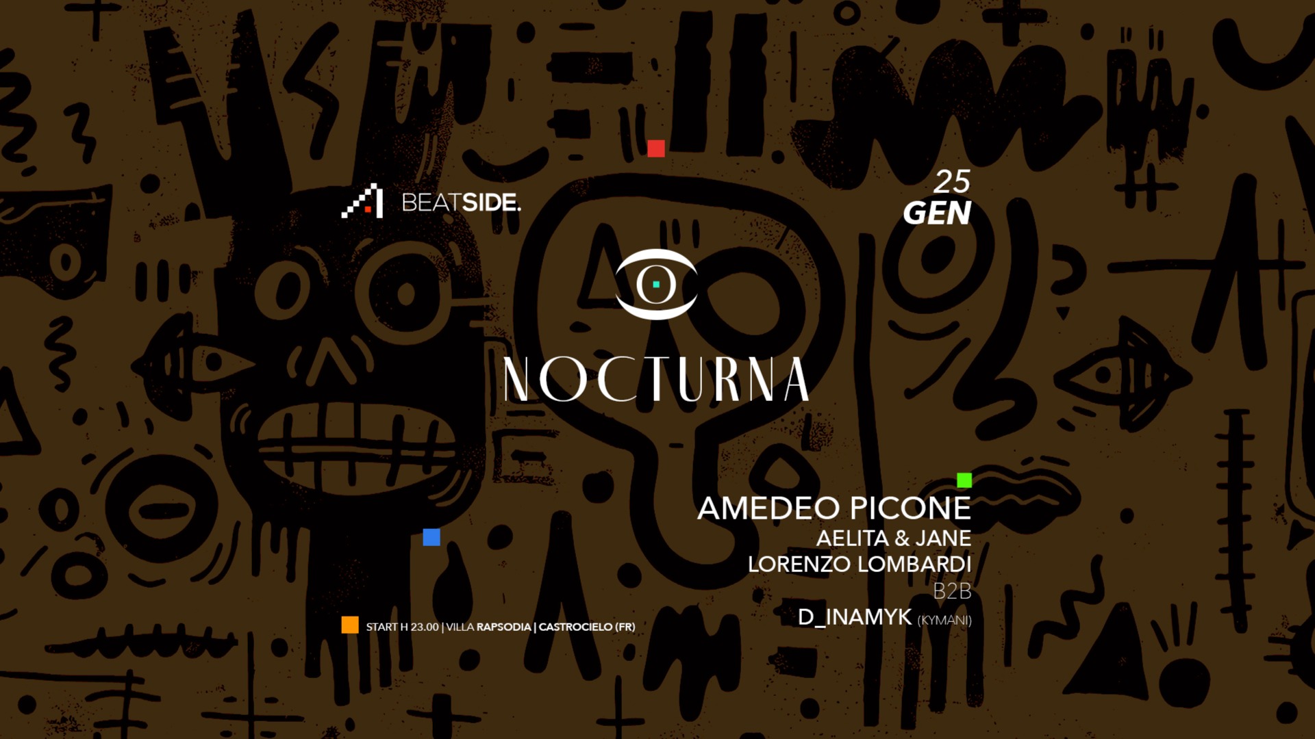 NOCTURNA w/ Amedeo Picone  image