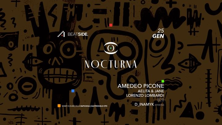 Cover for event: NOCTURNA w/ Amedeo Picone 