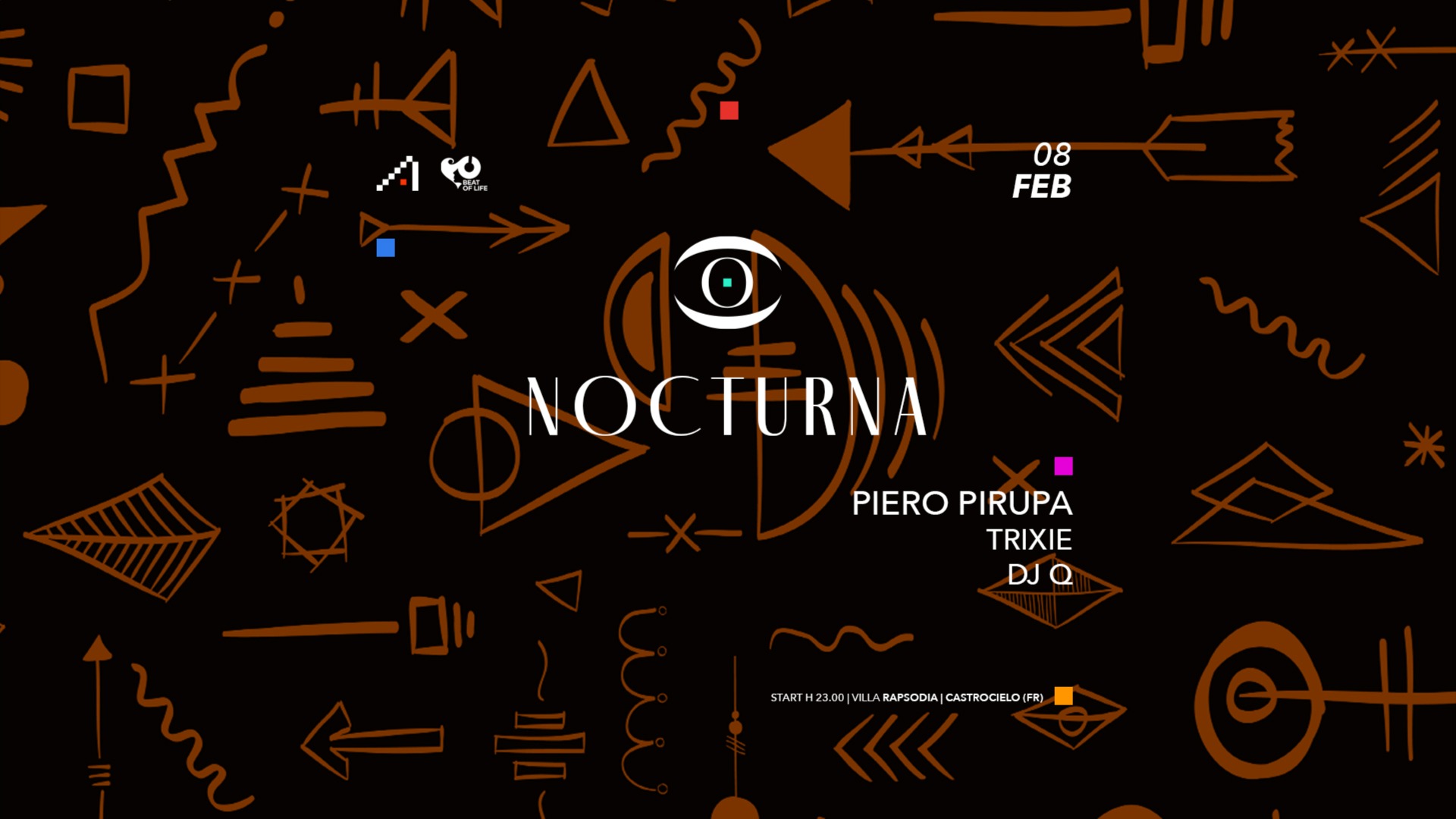 NOCTURNA w/ Piero Pirupa  image
