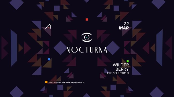 Cover for event: NOCTURNA w/ Wilder + Berry 