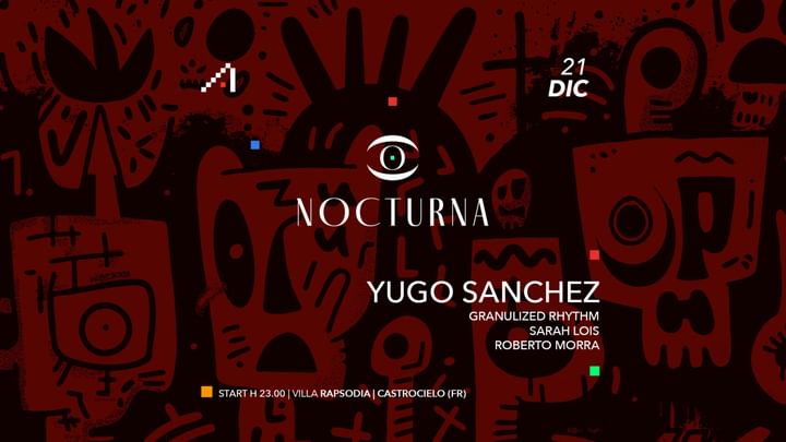 Cover for event: NOCTURNA w/ Yugo Sanchez