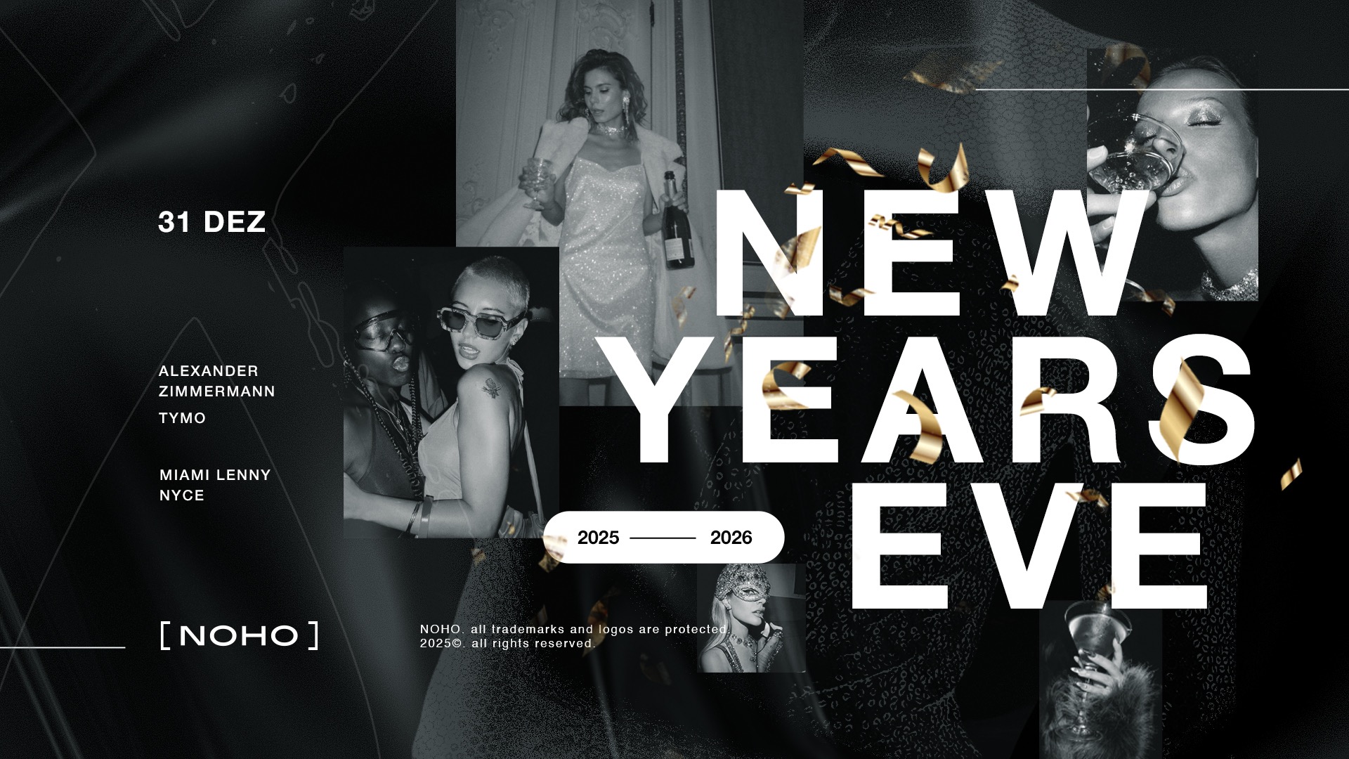 NOHO pres. NEW YEARS EVE 25/26 image