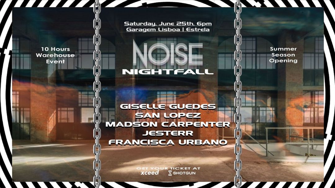 Cartel del evento Noise: Nightfall | Warehouse Festival