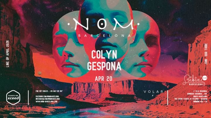 Cover for event: NOM pres: Colyn, Gespona