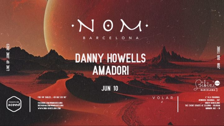 Cover for event: NOM pres: Danny Howells, Amadori