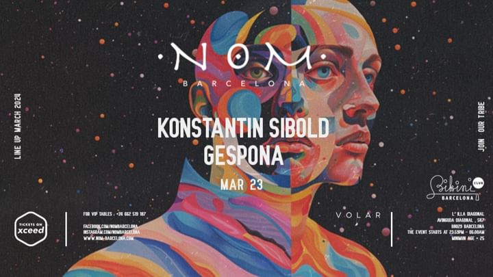 Cover for event: NOM pres: Konstantin Sibold, Gespona