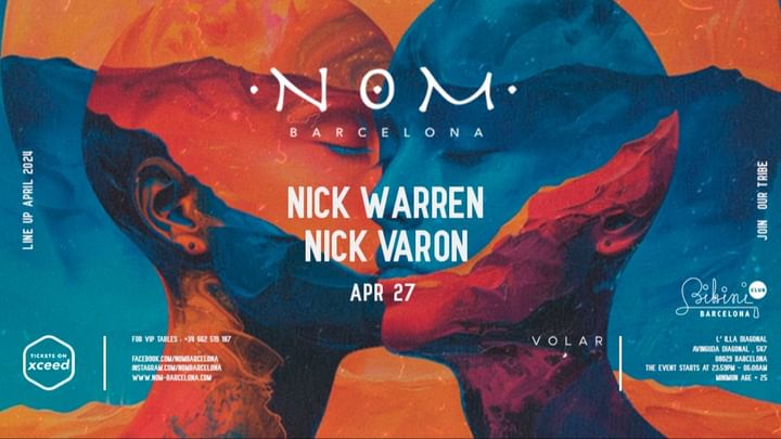 Cover for event: NOM pres: Nick Warren, Nick Varon