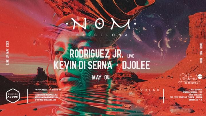 Cover for event: NOM pres: Rodriguez JR. (Live), Kevin de Serna, Djolee