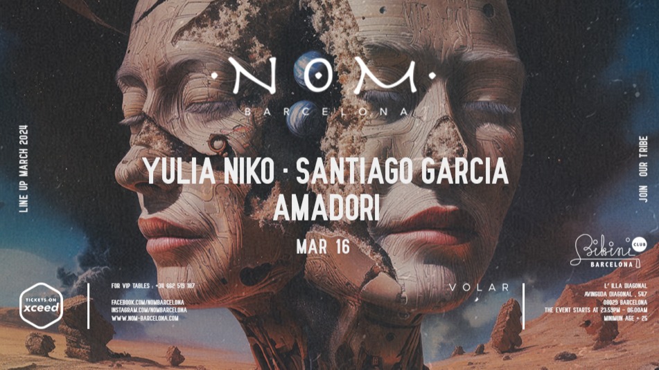 NOM pres: Yulia Niko, Santiago Garcia, Amadori image