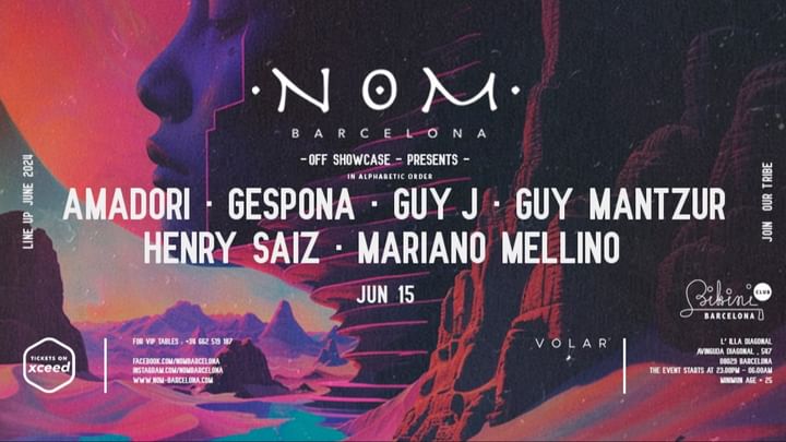 Cover for event: NOM Showcase pres. Amadori, Gespona, Guy J, Guy Mantzur, Henry Saiz, Mariano Mellino