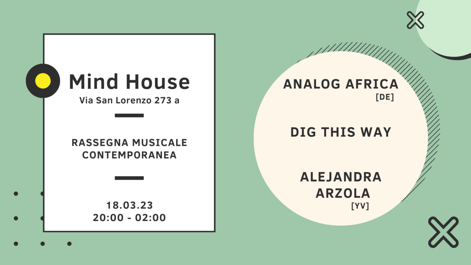 Nomad Music Festival w/Analog Africa, Dig this way, Alejandra Arzola image