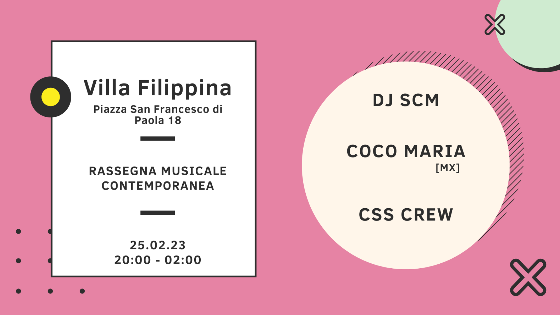 Nomad Music Festival w/Coco Maria, DJ SCM, CSS Crew image