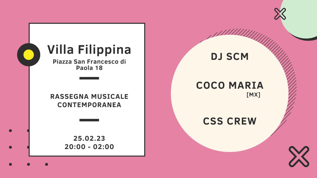 Nomad Music Festival w/Coco Maria, DJ SCM, CSS Crew event cover