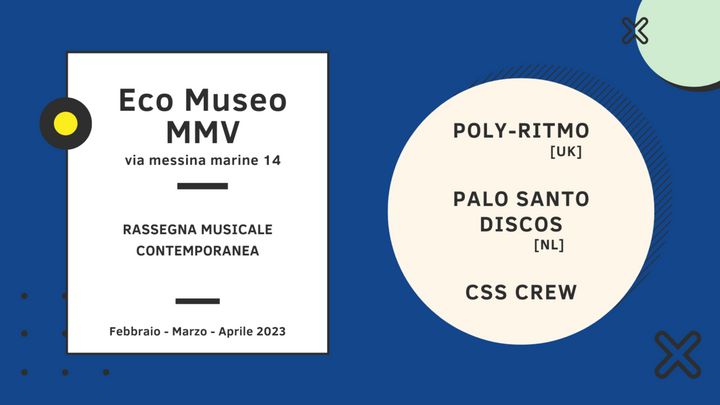 Cover for event: Nomad Music Festival w/Poly-Ritmo, Palo Santo Discos, CSS Crew