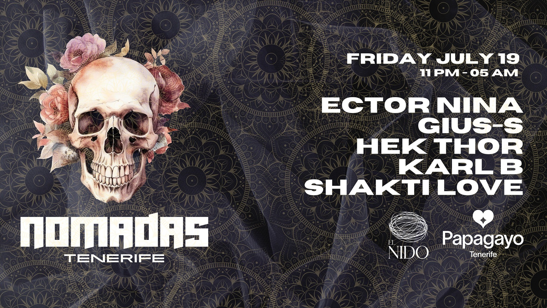 Nomadas Party · @El Nido · Papagayo Tenerife image